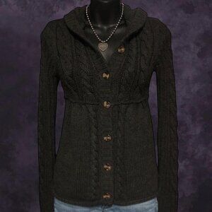 00s Grey Babydoll Sweater